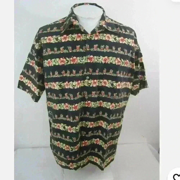 🌺 Hawaiian shirt Campia Moda 100 cotton - Picture 1 of 7